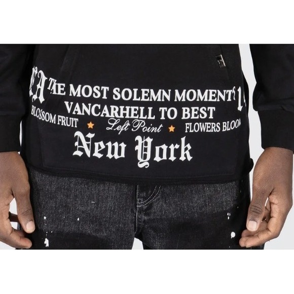 Looney Tunes Squad Hoodie x Left Point Black Size XL - Picture 3 of 8